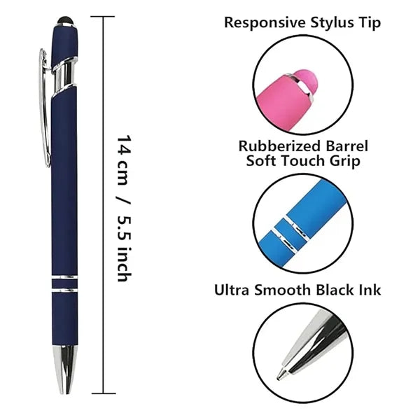Ballpoint Pen with Stylus Tip