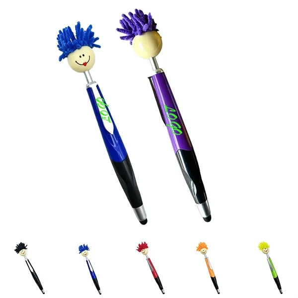 Fun Comfortable Grip ABS Press Stylus Pen