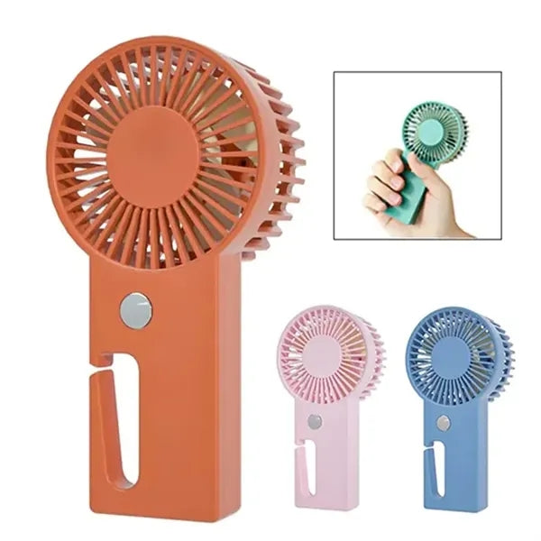 Mini USB Fans with Carabiner