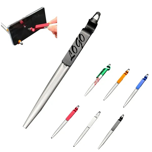 Multifunctional Plastic Touchscreen Ballpoint Pen