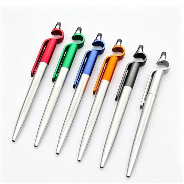 Multifunctional Plastic Touchscreen Ballpoint Pen