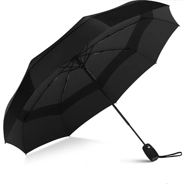 Premium Auto Folding Windproof Travel Umbrella