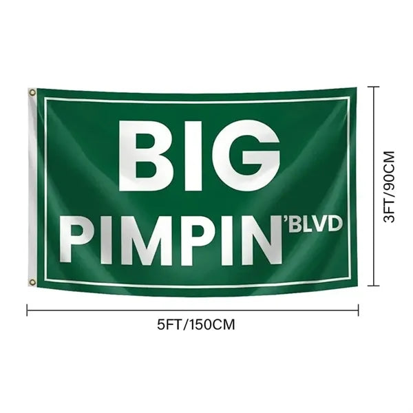 3' x 5' Indoor Wall Flag Banner