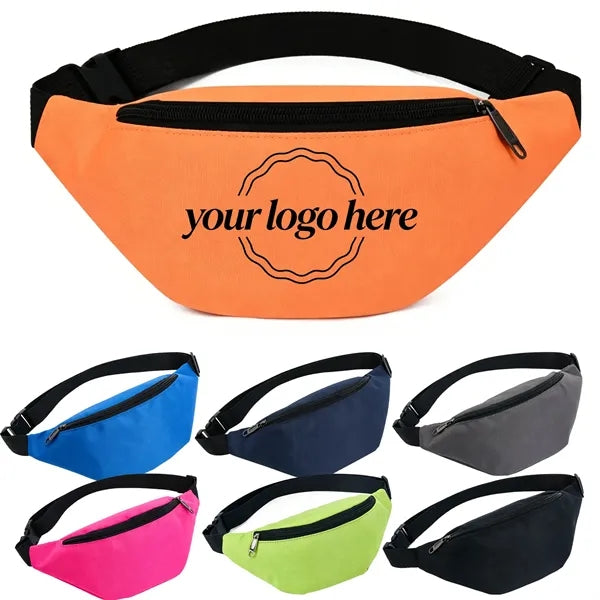 Adjustable Crossbody Sling Bag Multi-Pocket Travel Chest Pac