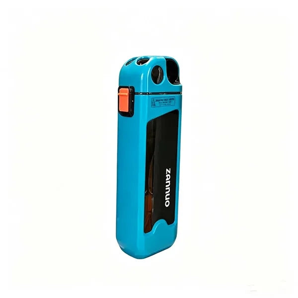12oz Square PC Water Bottle with Silicone Straw