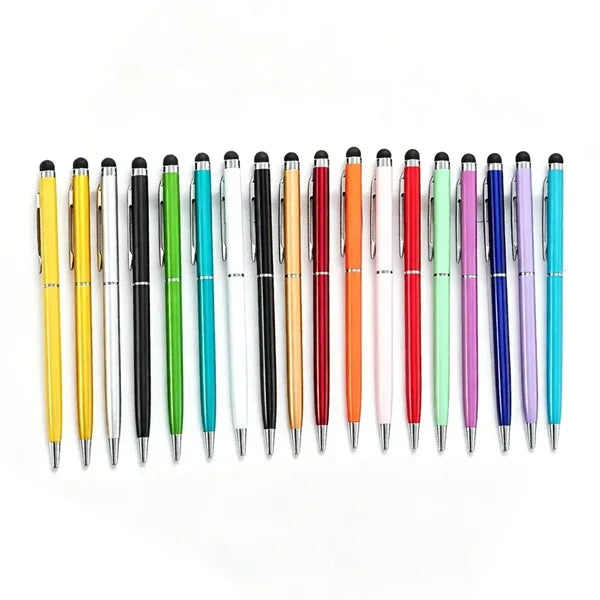 Smooth Writing Replaceable Fine Metal Stylus Ballpoint Pen