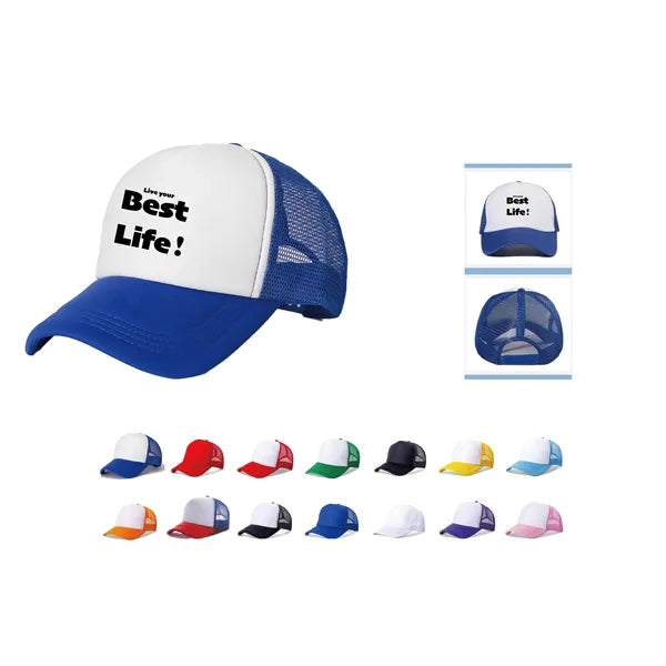 Hip Hop Foam Mesh Trucker Hats