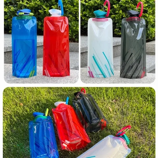 Outdoor sports folding water bag