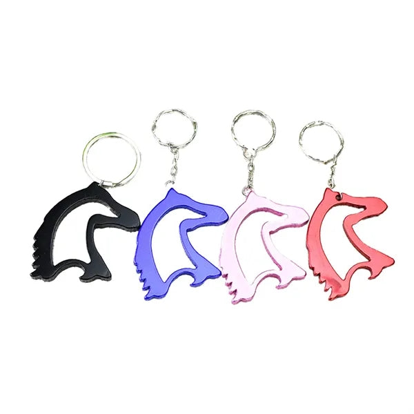 Keychain Horse Head Bottle Opener