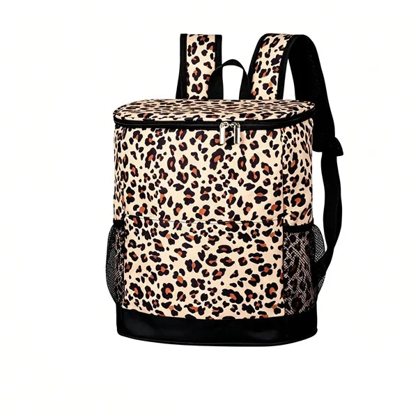 Large Insulated Cooler Backpack Leakproof Outdoor Picnic Bag