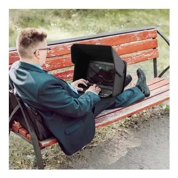 16'' 2-in-1 Laptop Sun Shade & Carrying Case