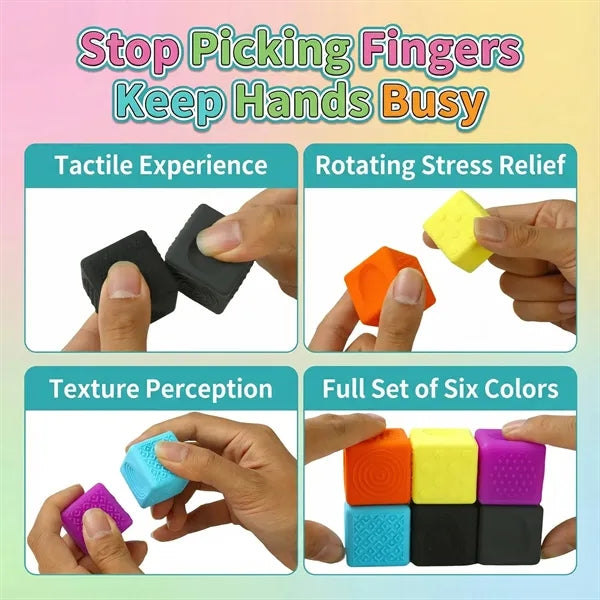 Fidget Toys-Silicone Sensory Stress Relief Balls