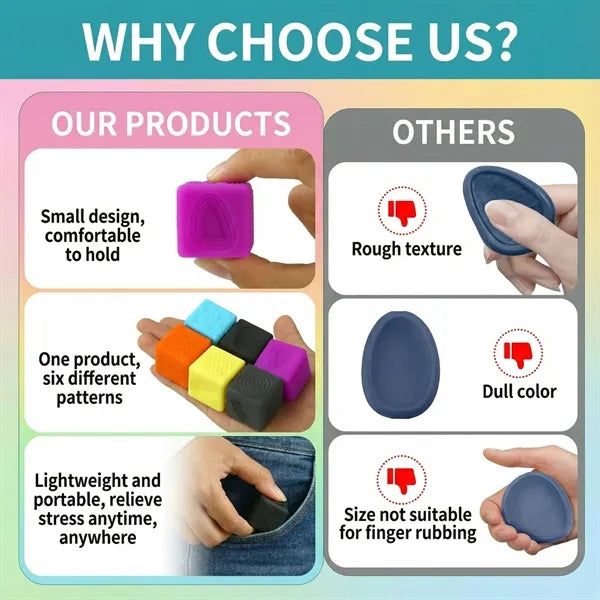 Fidget Toys-Silicone Sensory Stress Relief Balls