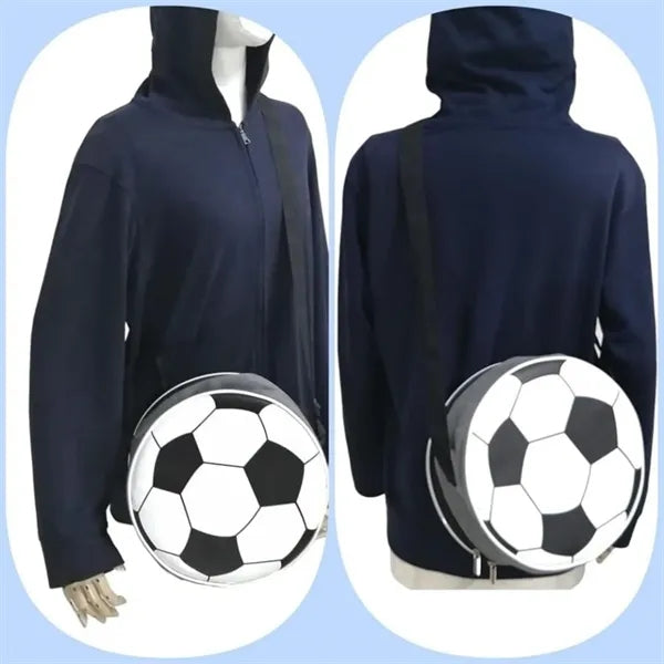 Football-Shaped Thermal Insulation Lunch Bag