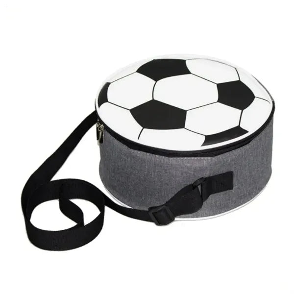 Football-Shaped Thermal Insulation Lunch Bag