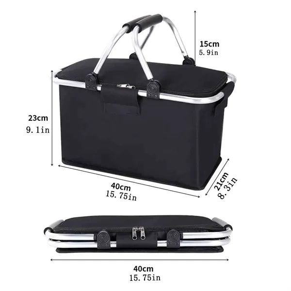 Foldable Insulation Picnic Basket