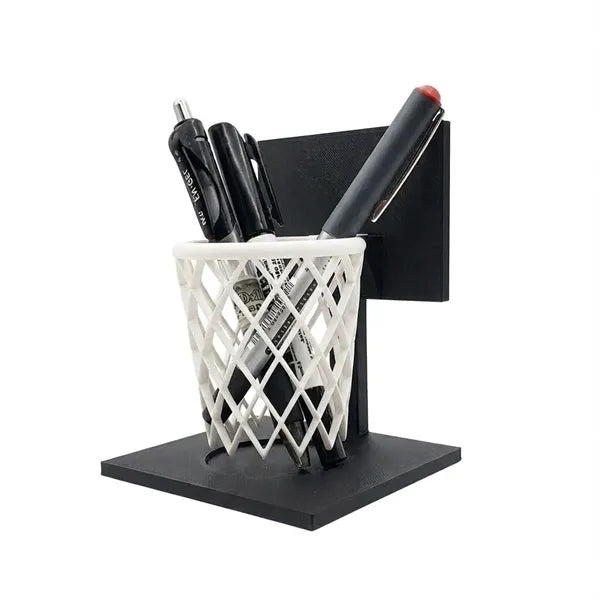 3D Printed Basketball Hoop Pen Holder Desktop Organizer