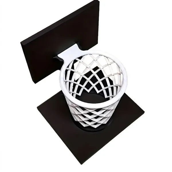 3D Printed Basketball Hoop Pen Holder Desktop Organizer