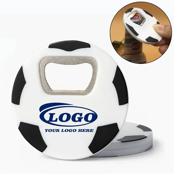 World Cup Soccer Bottle Opener With Fridge Magnet