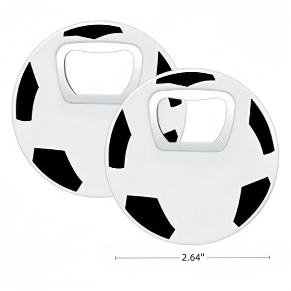 World Cup Soccer Bottle Opener With Fridge Magnet