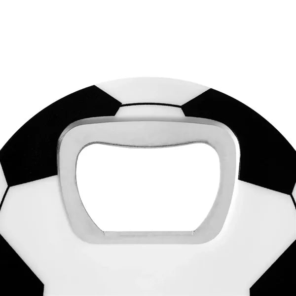 World Cup Soccer Bottle Opener With Fridge Magnet
