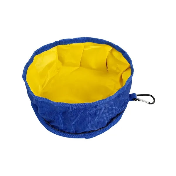 Pet Bowl W/Carabiner