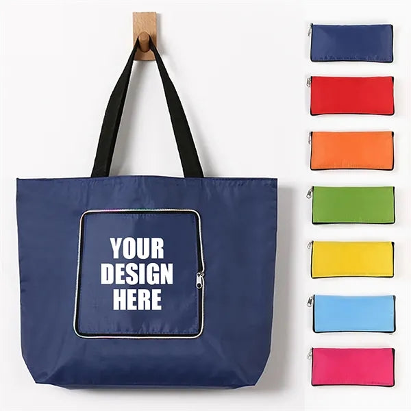 Waterproof Foldable Shopper Tote Bag