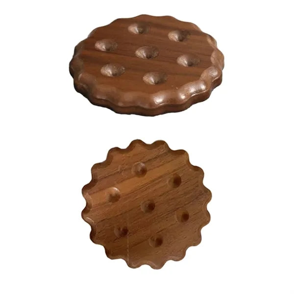 Wood Biscuit Coaster