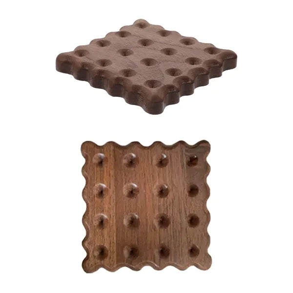Wood Biscuit Coaster