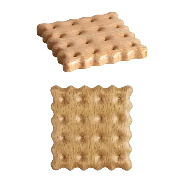 Wood Biscuit Coaster
