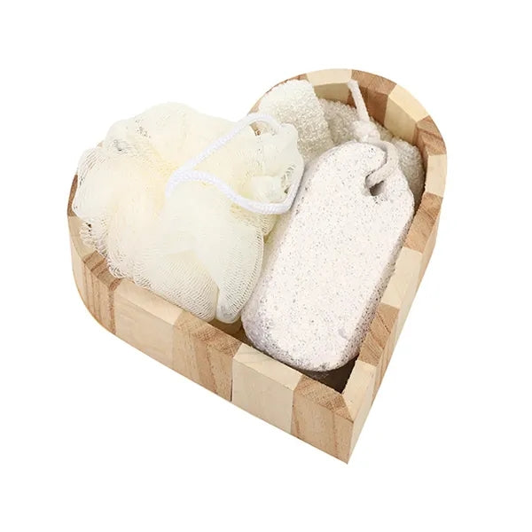 5 Piece Wooden Spa Kit