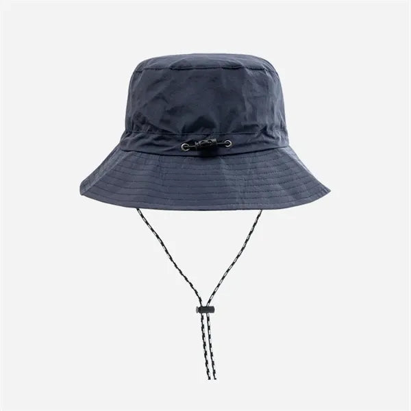 Packable Quick-Dry Bucket Hat with Integrated Pouch