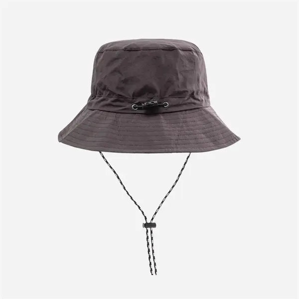 Packable Quick-Dry Bucket Hat with Integrated Pouch