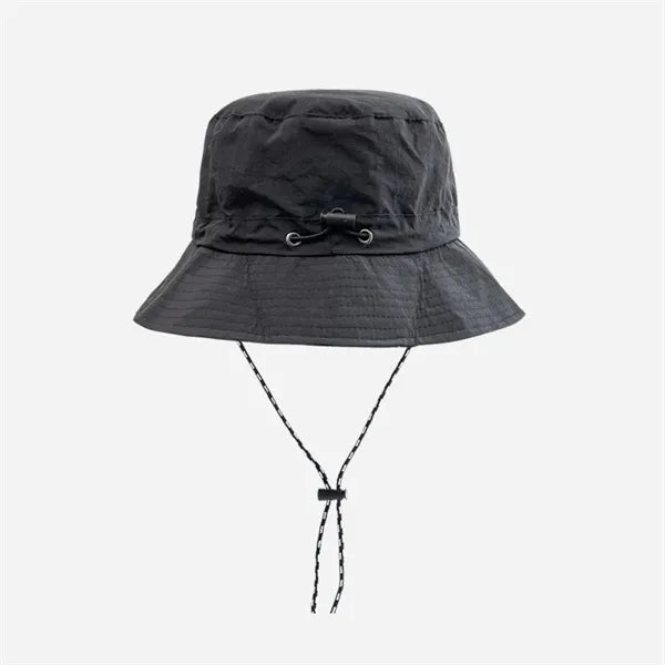 Packable Quick-Dry Bucket Hat with Integrated Pouch