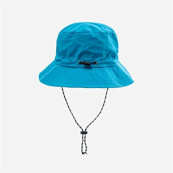Packable Quick-Dry Bucket Hat with Integrated Pouch
