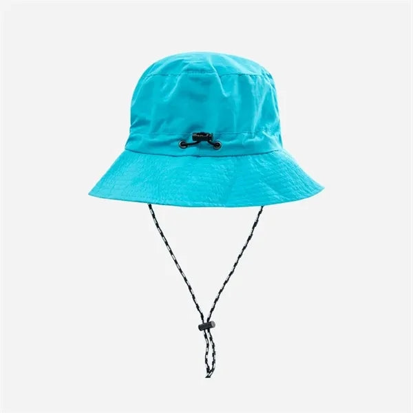 Packable Quick-Dry Bucket Hat with Integrated Pouch