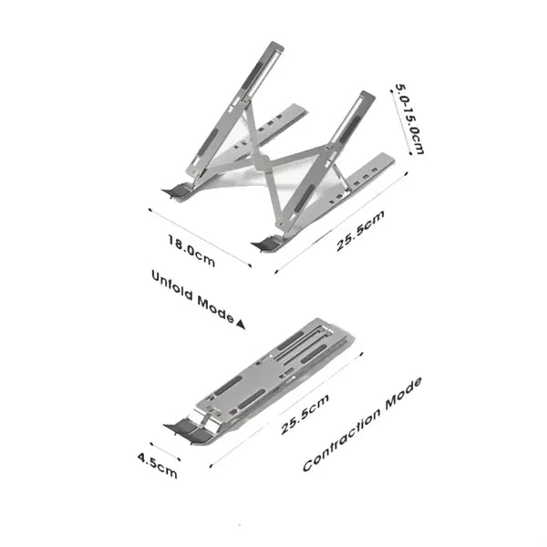 Portable Foldable Adjustable Laptop Stand for Desk