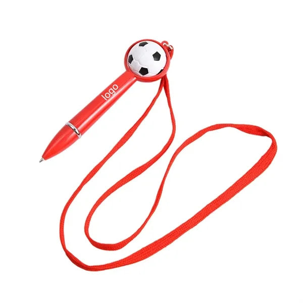 Scooer Ballpoint pen with a lanyard