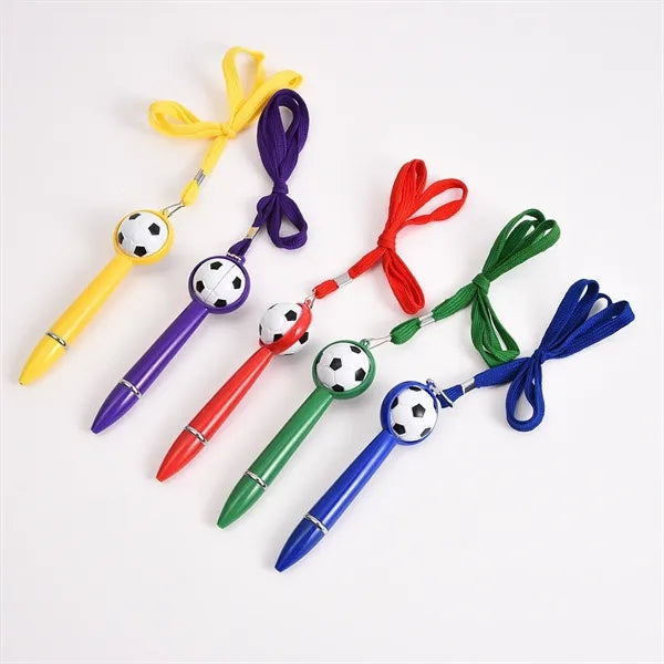 Scooer Ballpoint pen with a lanyard