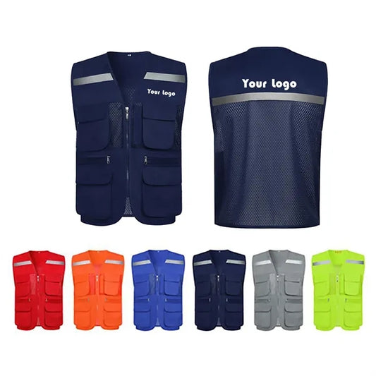 Multi Pockets Safety Vest