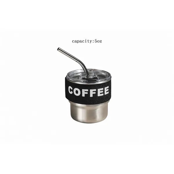 Logo Stainless Steel Mini Mug