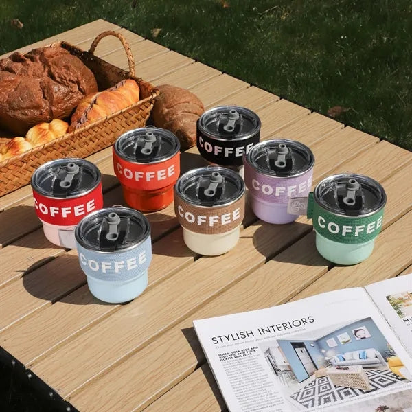 Logo Stainless Steel Mini Mug
