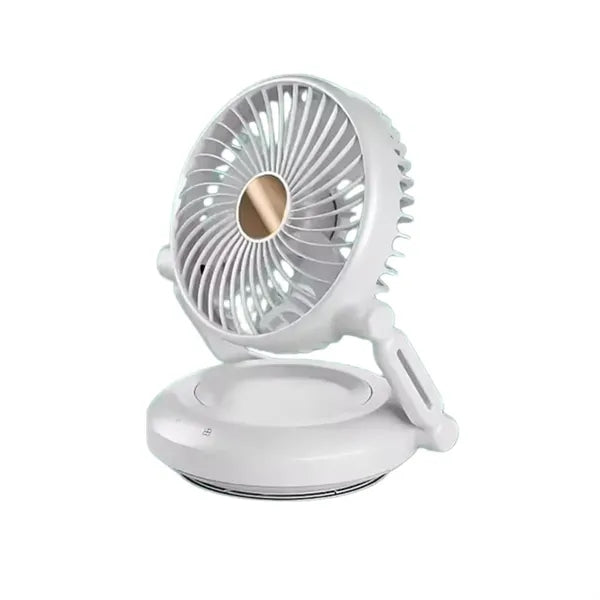 LOGO Desktop Long-Lasting Rechargeable Small Fan