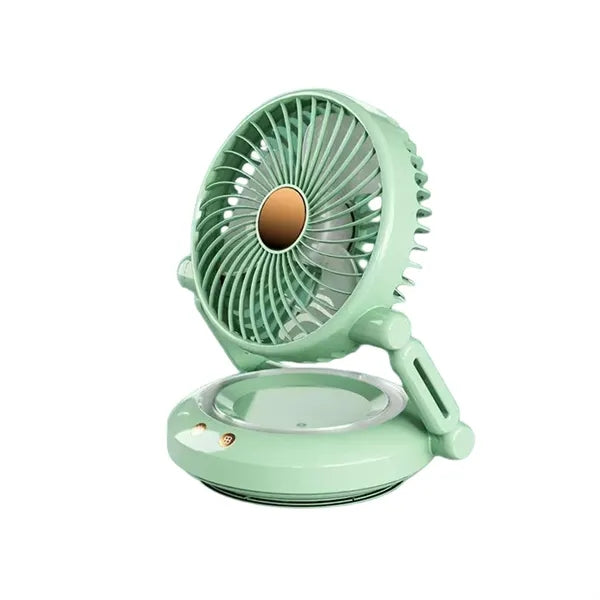 LOGO Desktop Long-Lasting Rechargeable Small Fan