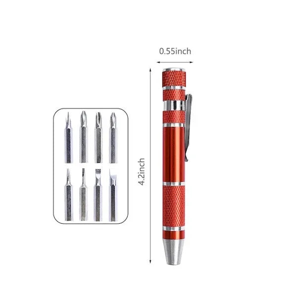 8 in 1 Screwdriver Set