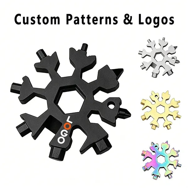 18-in-1 Snowflake Multitool Father's Day Gifts for Men Dad