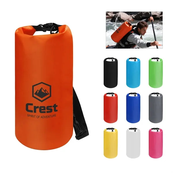 Portable 10L PVC Waterproof Dry Bag For Boating