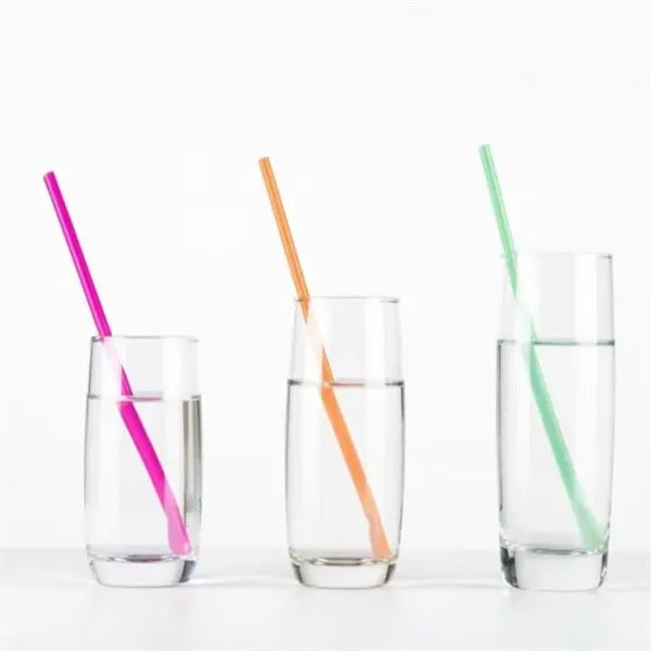 Disposable Spoon Shaped Art Straw