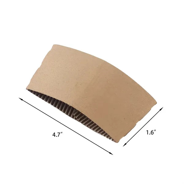 Kraft Paper Coffee Cup Sleeve ()