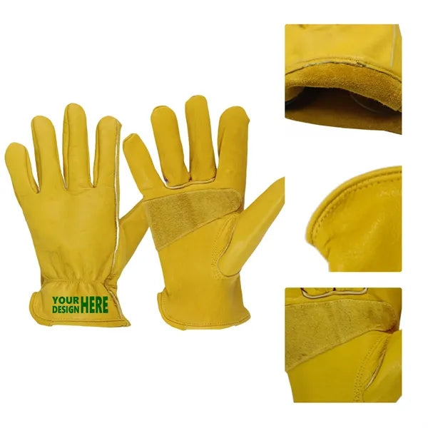 Cowhide Leather Work Gloves ()